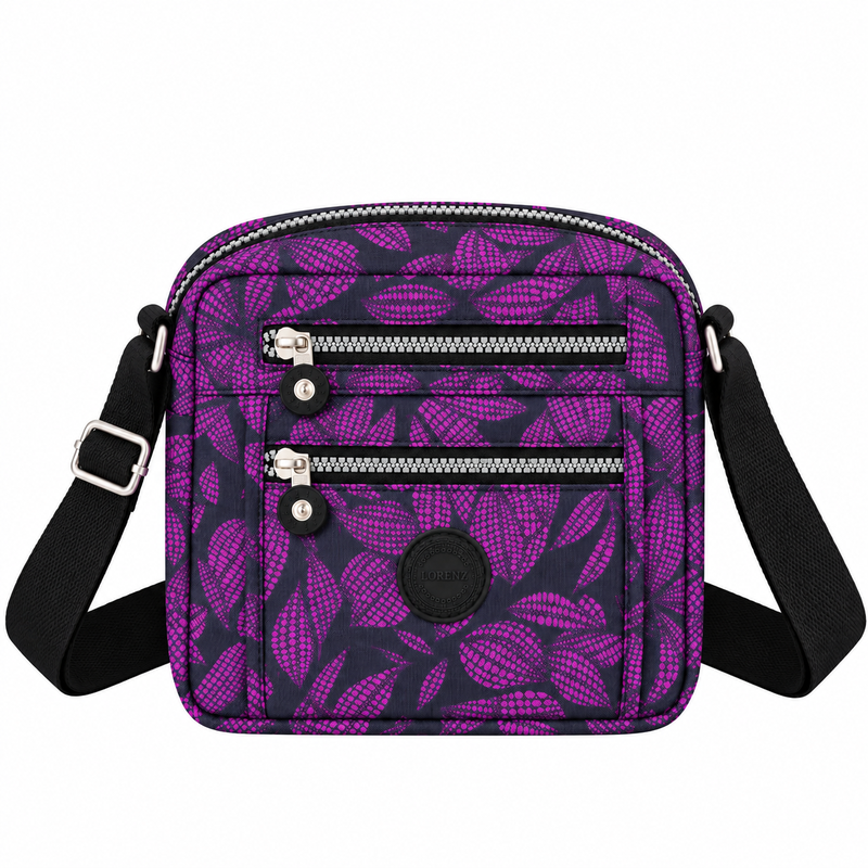 2500 Purple Leaf Lorenz Shoulder Bag (New) (image for) 2500 Purple Leaf Lorenz Shoulder Bag (New)